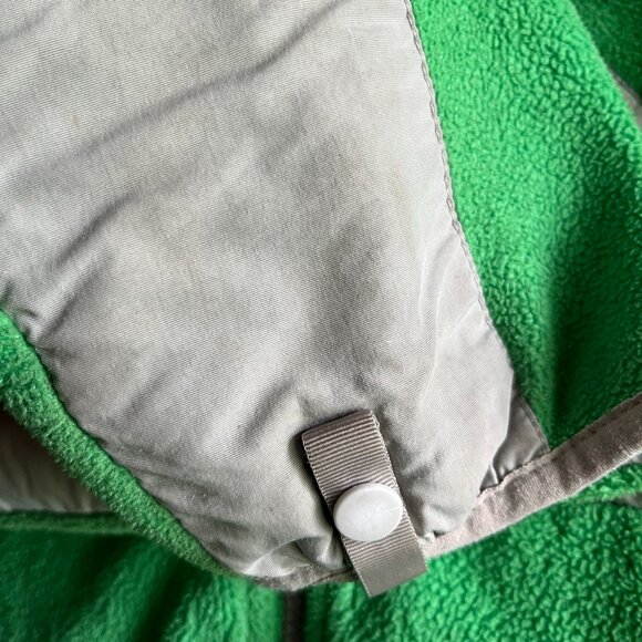 The North Face green fleece jacket L 12 - Picture 9 of 12